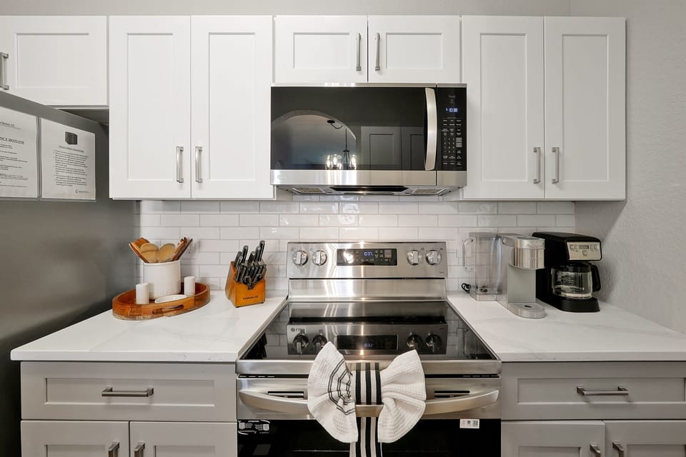 Fully equipped kitchen!