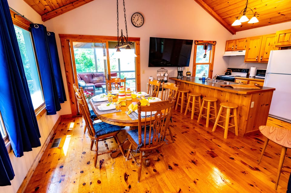 Kitchen and Dining Area