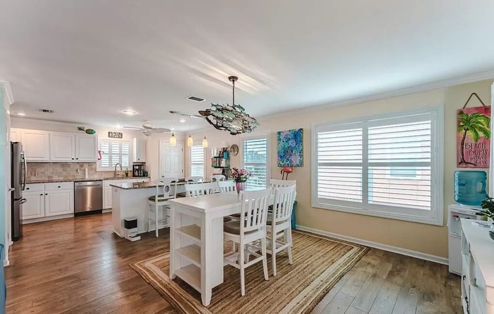 Open Concept Dining/Living/Kitchen