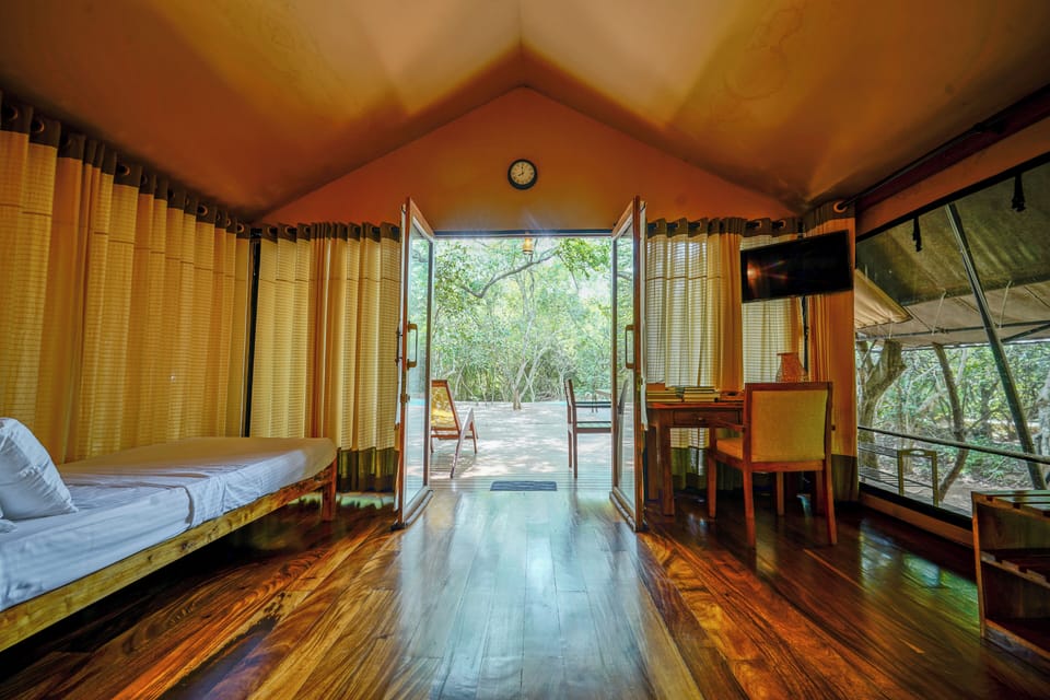 Superior Tent, Multiple Beds, Garden View | In-room safe, individually decorated, desk, soundproofing