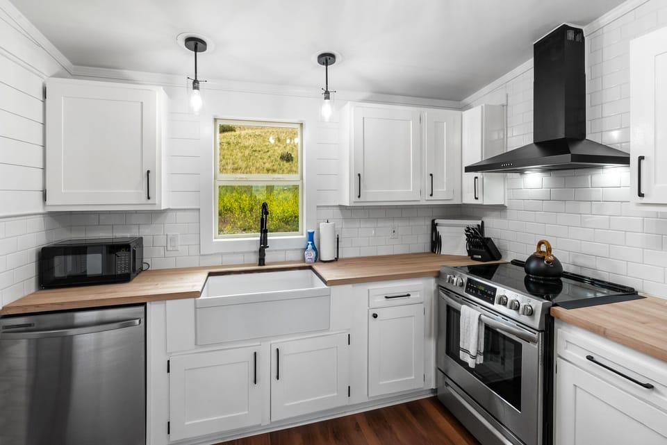 Newly renovated kitchen 