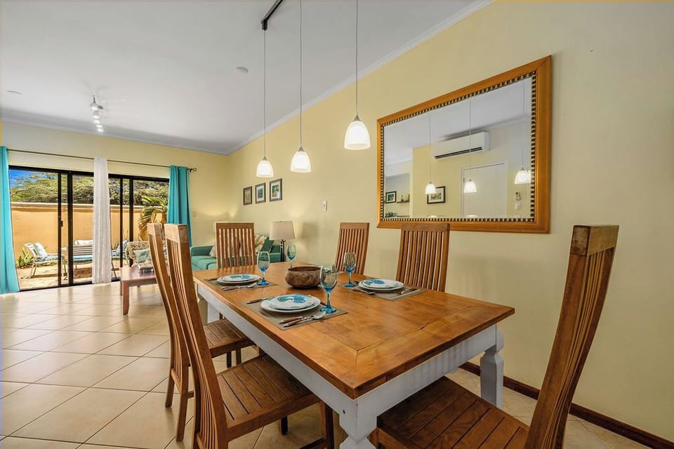 A dining area that can be serve 6 people. Perfect setting for sharing laughter and creating connections.