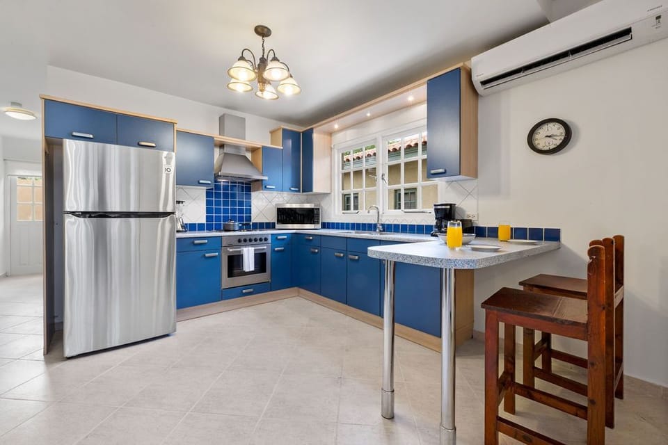 Fully equipped with modern appliances, our kitchen has everything you need to whip up meals or snacks before a day at the beach. Enjoy the convenience of cooking on vacation.