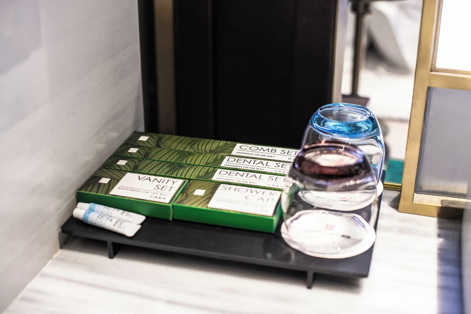 Hypo-allergenic bedding, free minibar, in-room safe