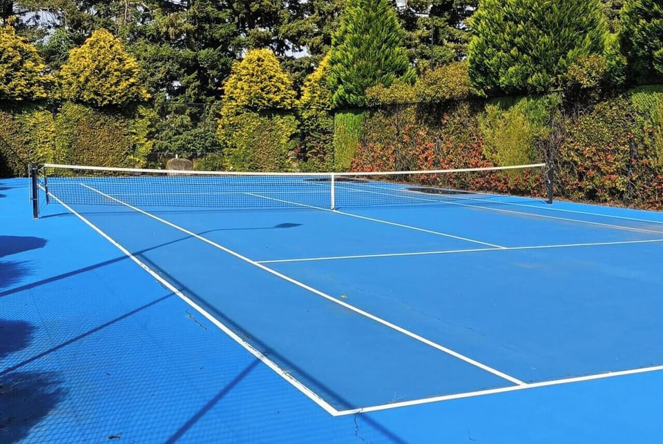Tennis court.