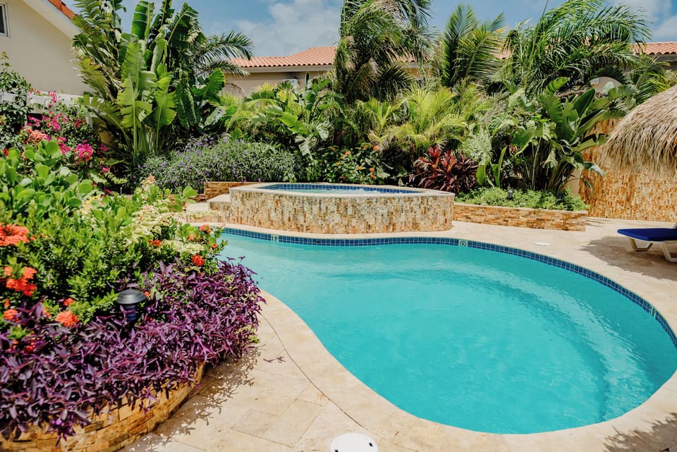 Apartment, 1 Bedroom, Patio, Garden View | Pool | Outdoor pool
