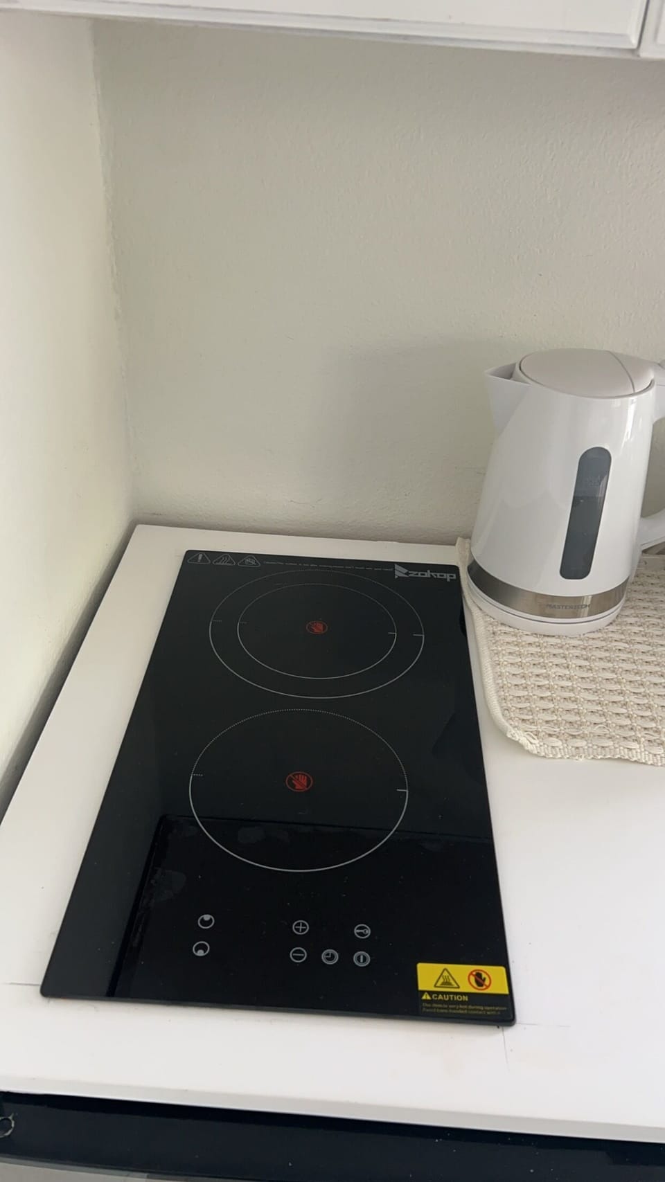 20inch 2 burner electrical stove with child lock, auto off timer and 9 settings 