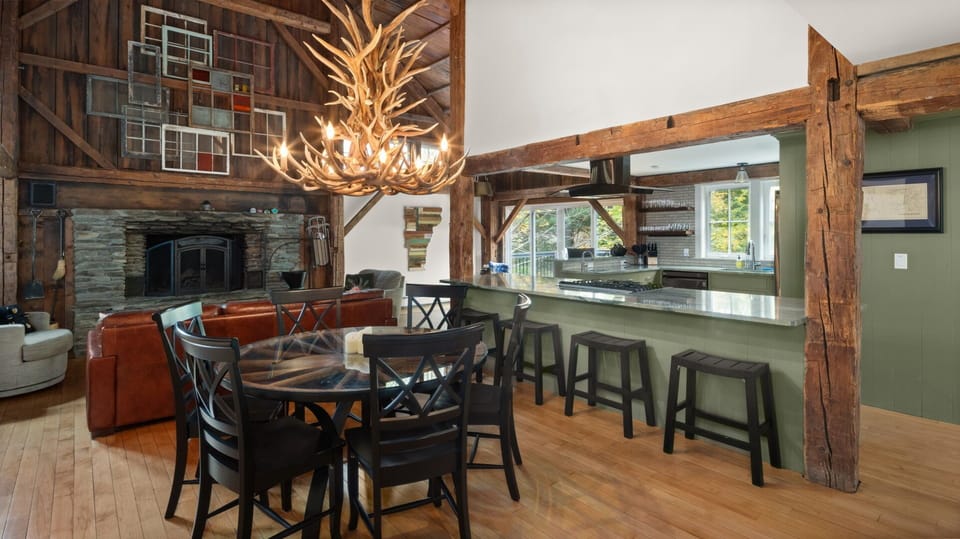 Common Man Living Room with items from the Restaurant