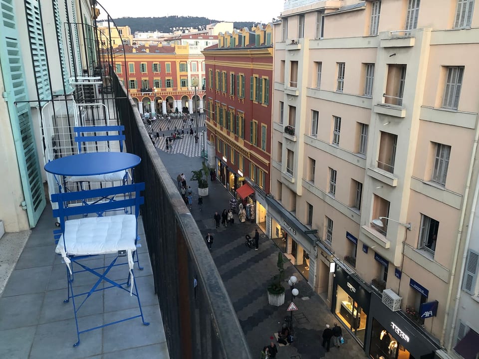 The balcony