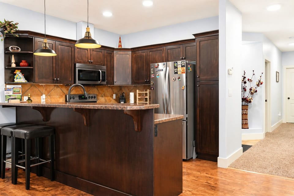 Fully equipped kitchen