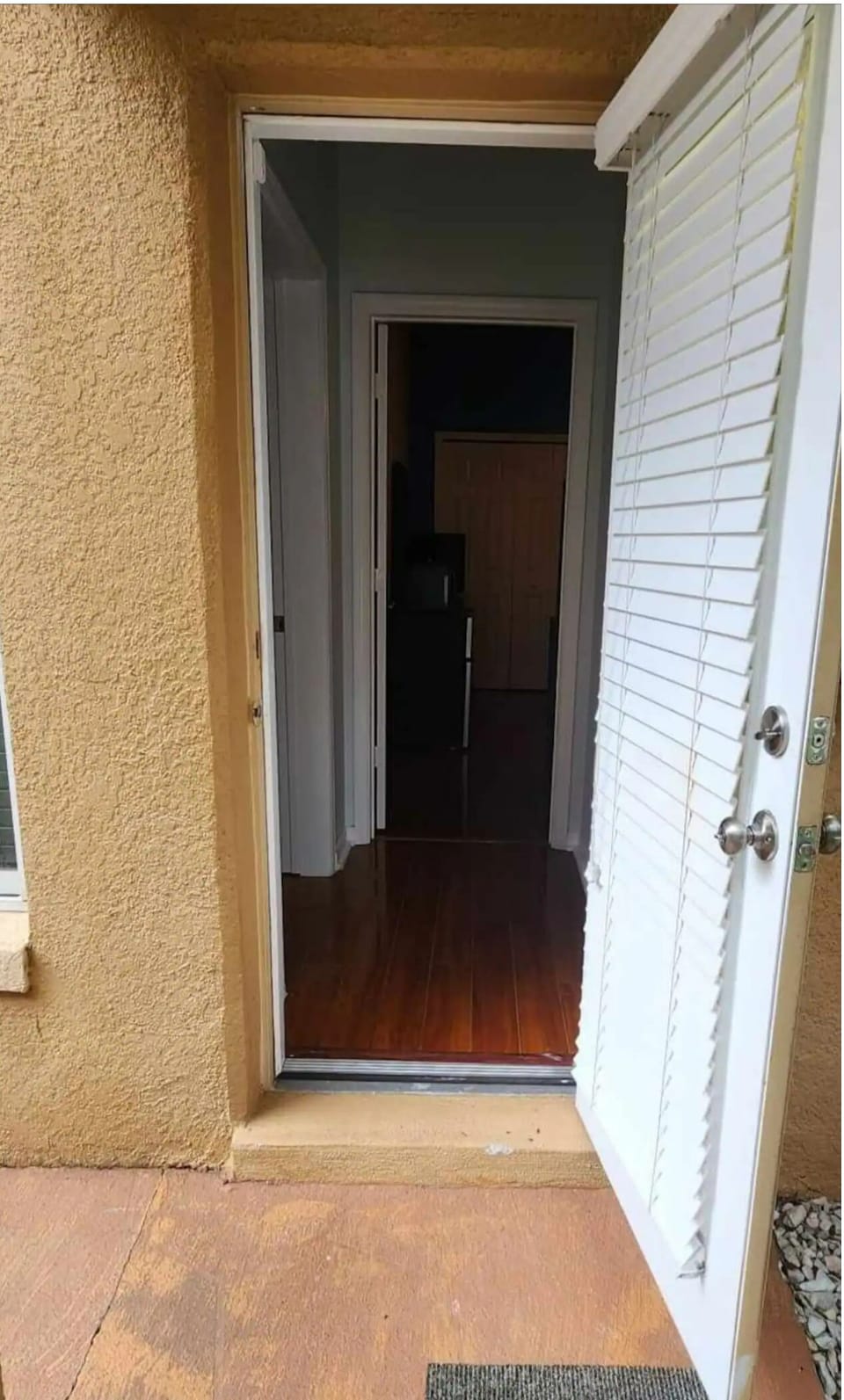 Private entrance to your bedroom