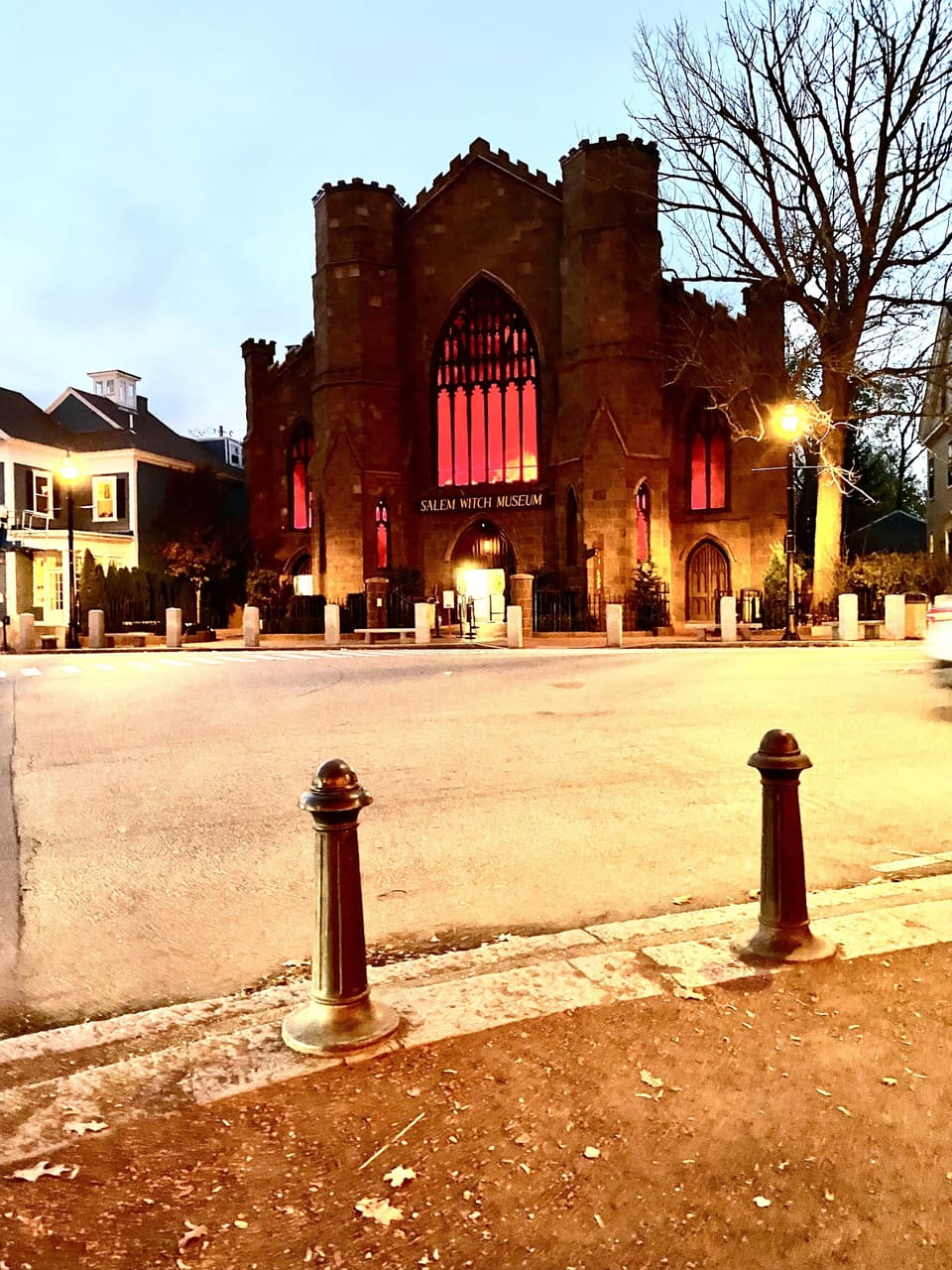 0.2 miles from Salem Witch Museum!
