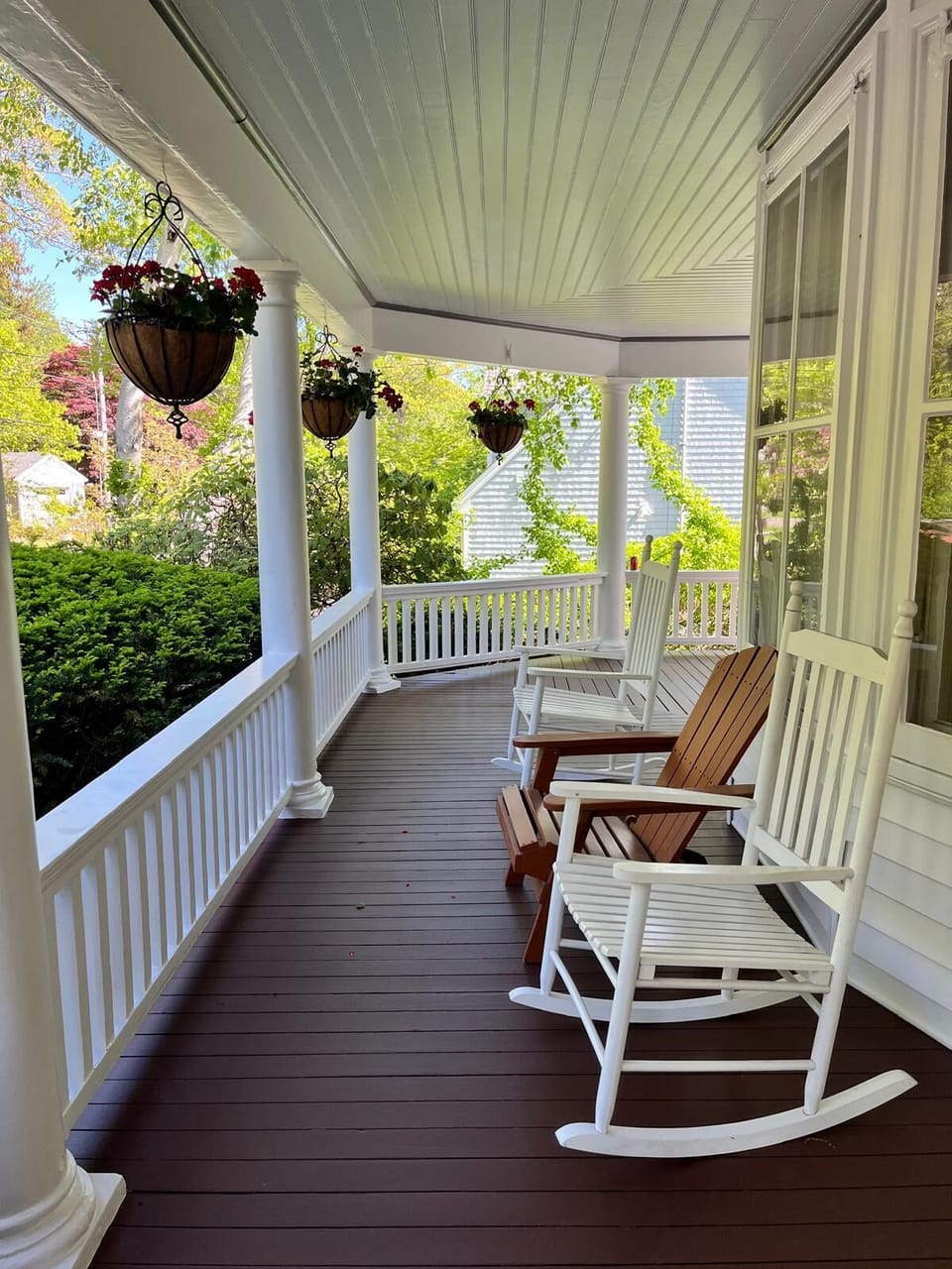 Relax on the front porch