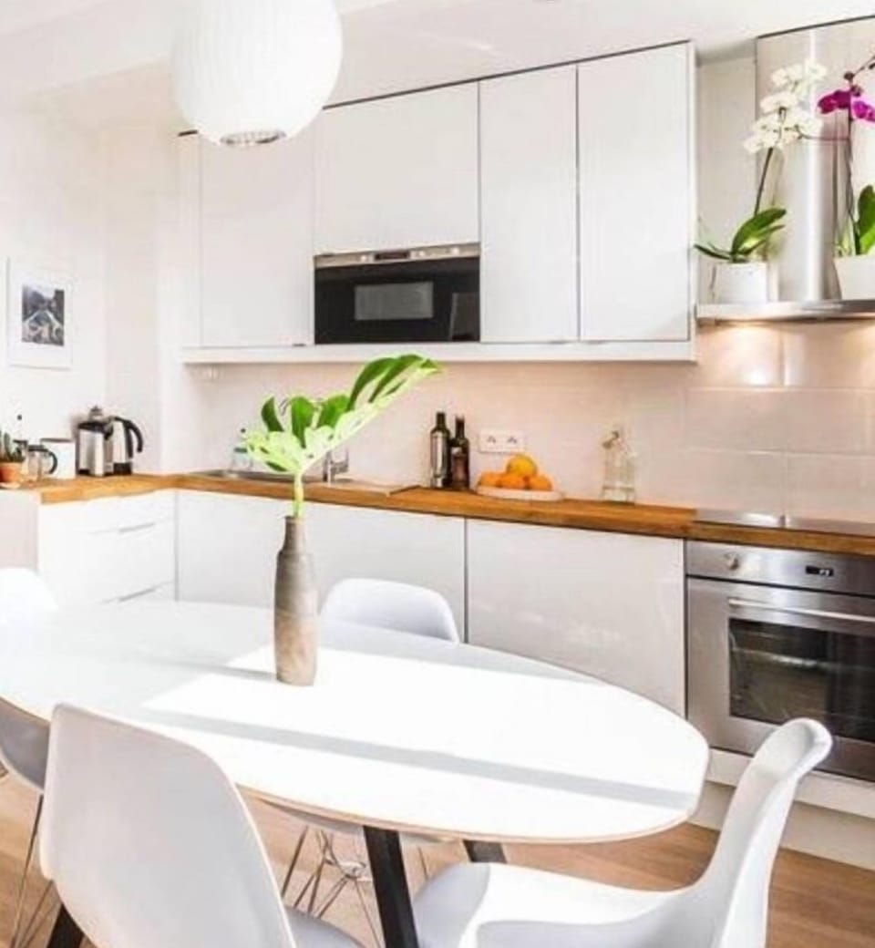 FULLY EQUIPPED KITCHEN WITH DINING TABLE 

example