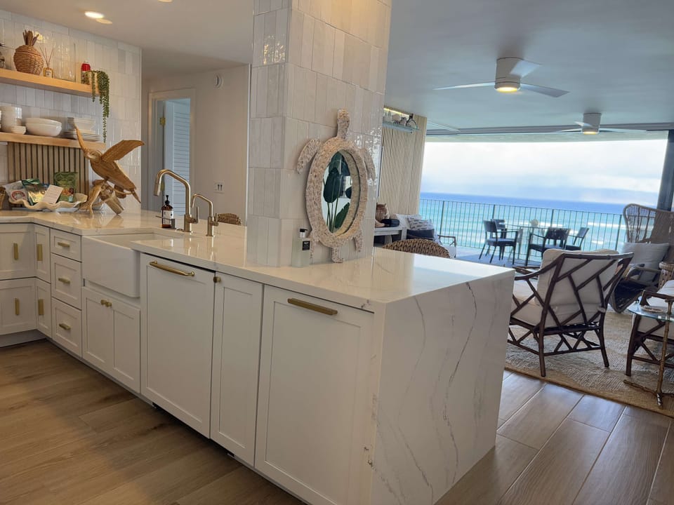 Kitchen view from entry