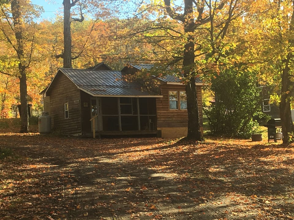 "The Fishing Shack" - Fall