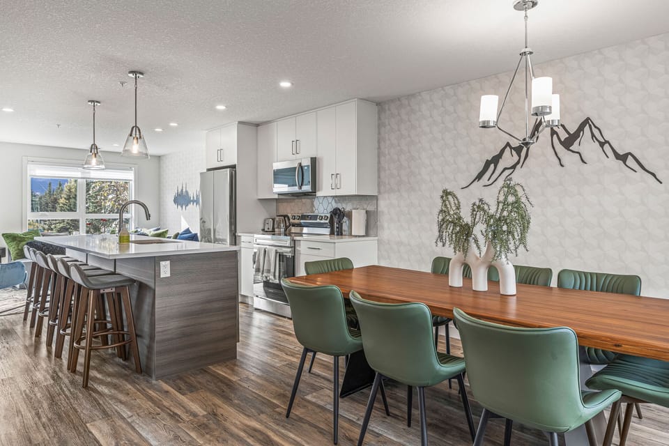 Dining Room and Kitchen
