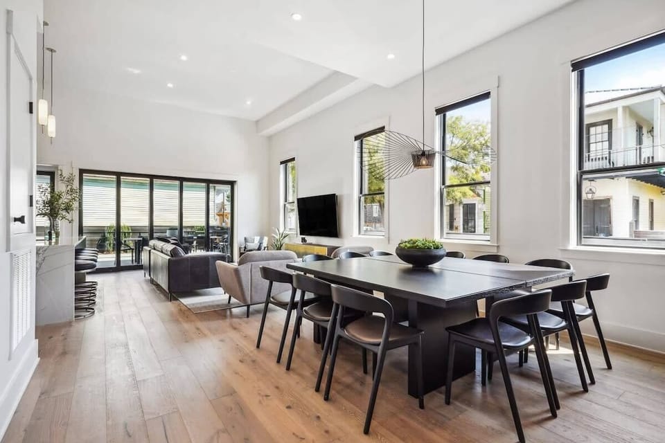 Dining Area | Dining Table Adjacent to Kitchen | First Floor