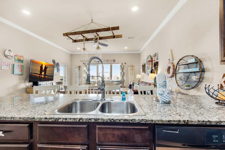 view from the kitchen