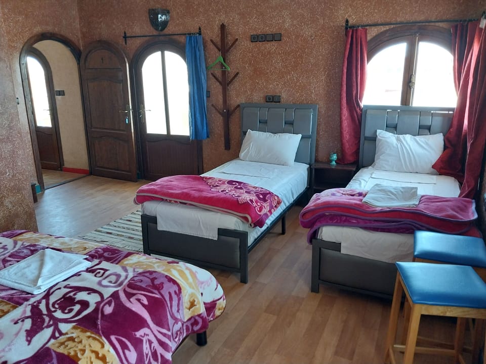 Comfort Quadruple Room, Multiple Beds | Laptop workspace, iron/ironing board (on request), WiFi (free)