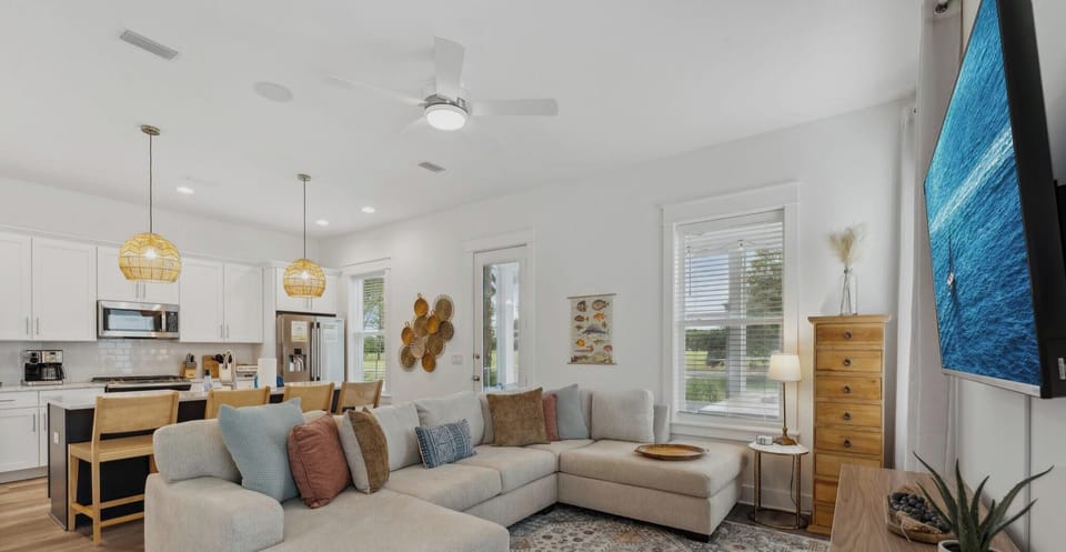 Amazing space for everyone to gather with the open floor plan.