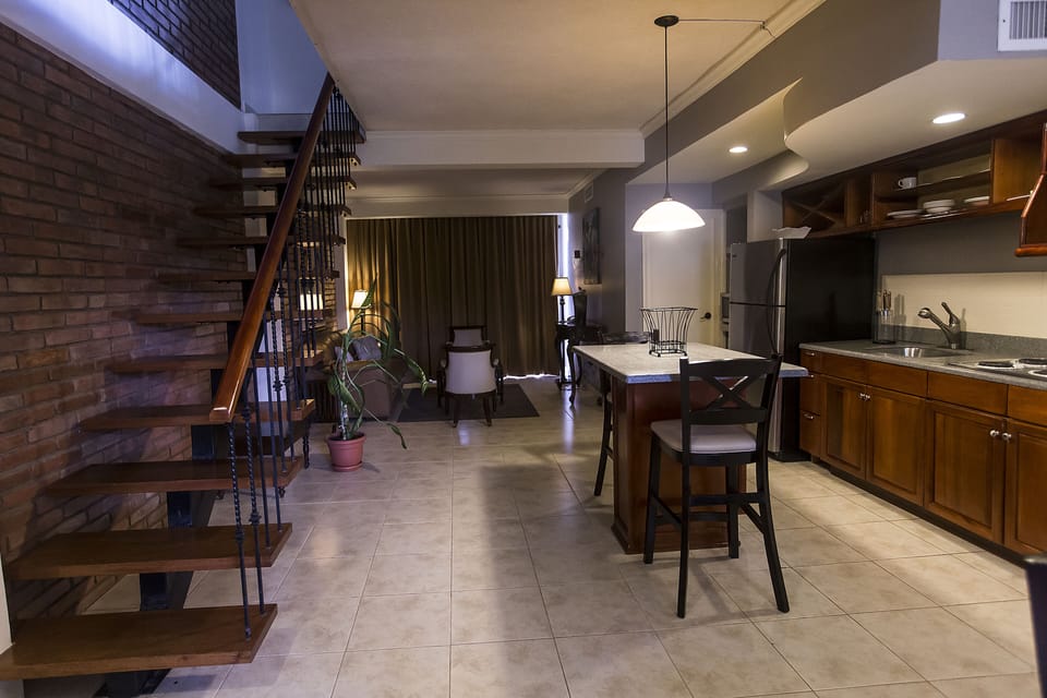 Family Apartment, 2 Bedrooms | Living area | Netflix, streaming services