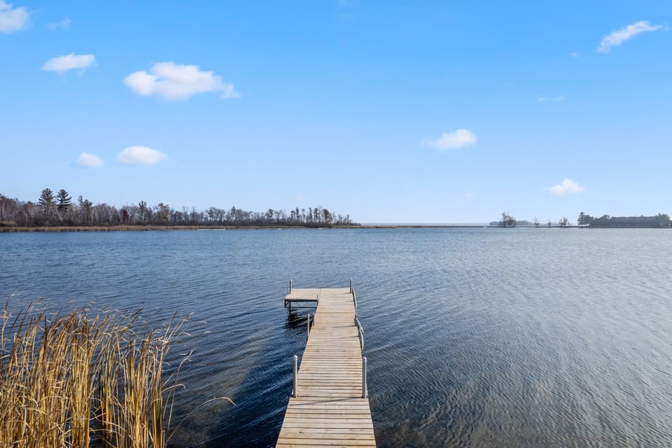 Dock your boat here or fish off the dock