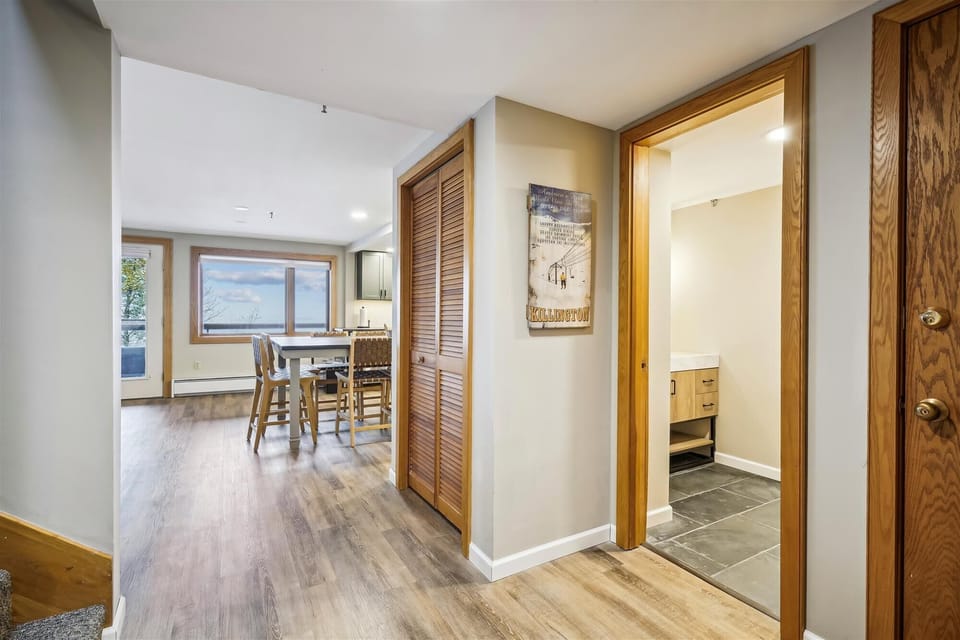 View of living space when you enter