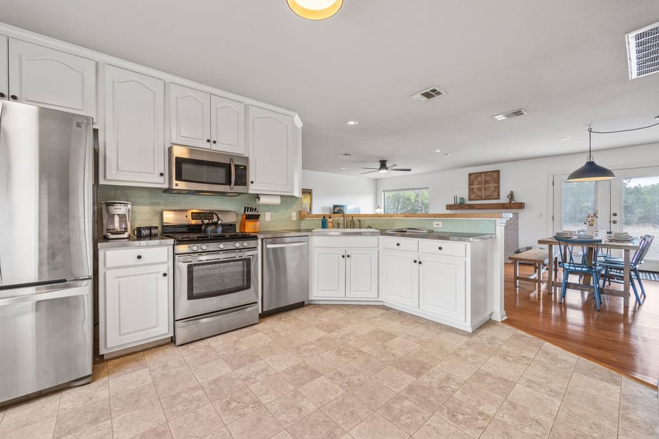Stainless steel appliances