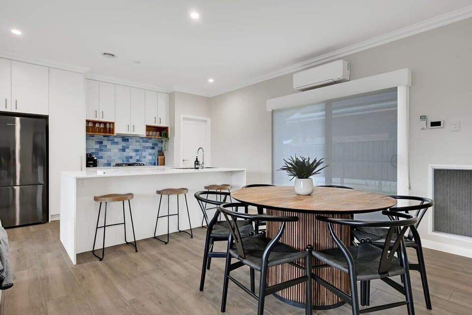 Kitchen + Nespresso Coffee Machine + Breakfast Bar + Dining Space