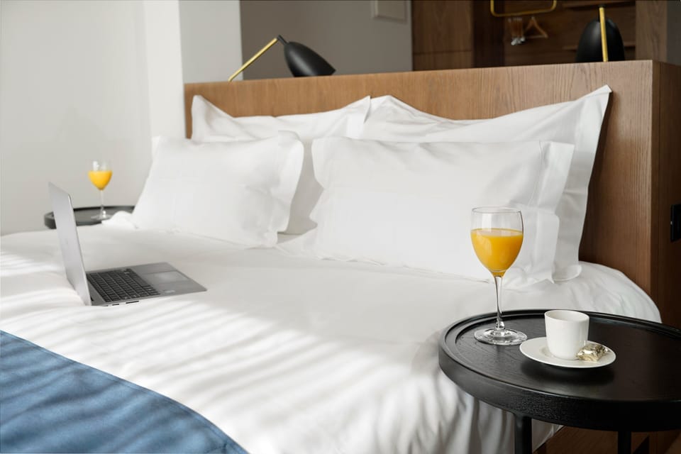 Presidential Suite | Egyptian cotton sheets, premium bedding, Select Comfort beds, minibar