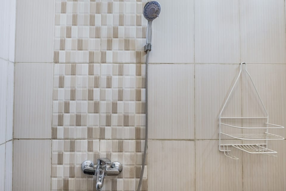 Standard Double Room | Bathroom | Shower, towels, soap, shampoo