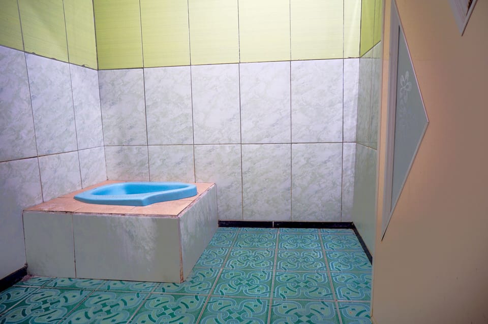 Economy Double Room | Bathroom | Shower, towels