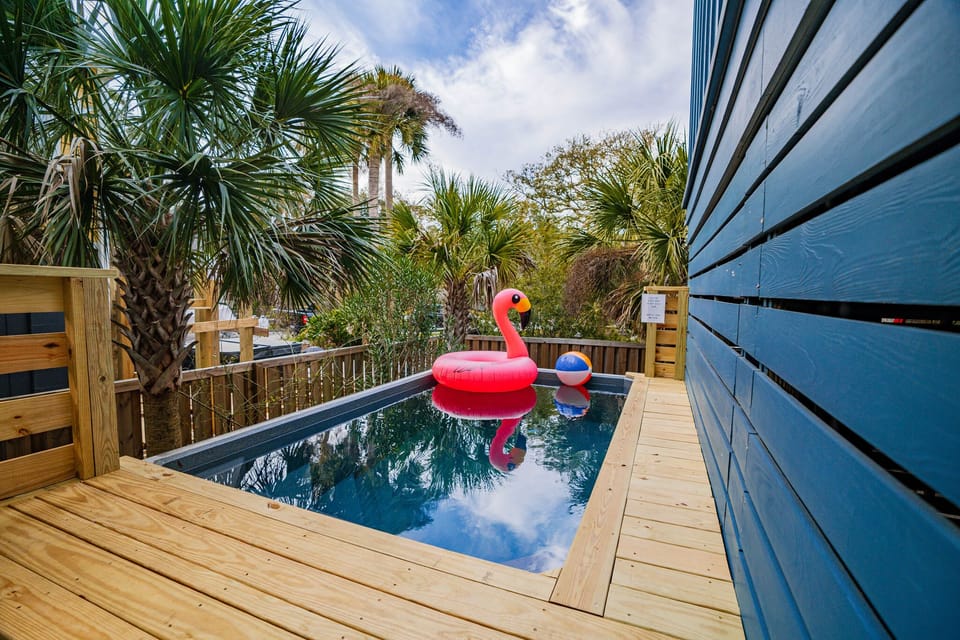 Refreshing pool was just added to the property!