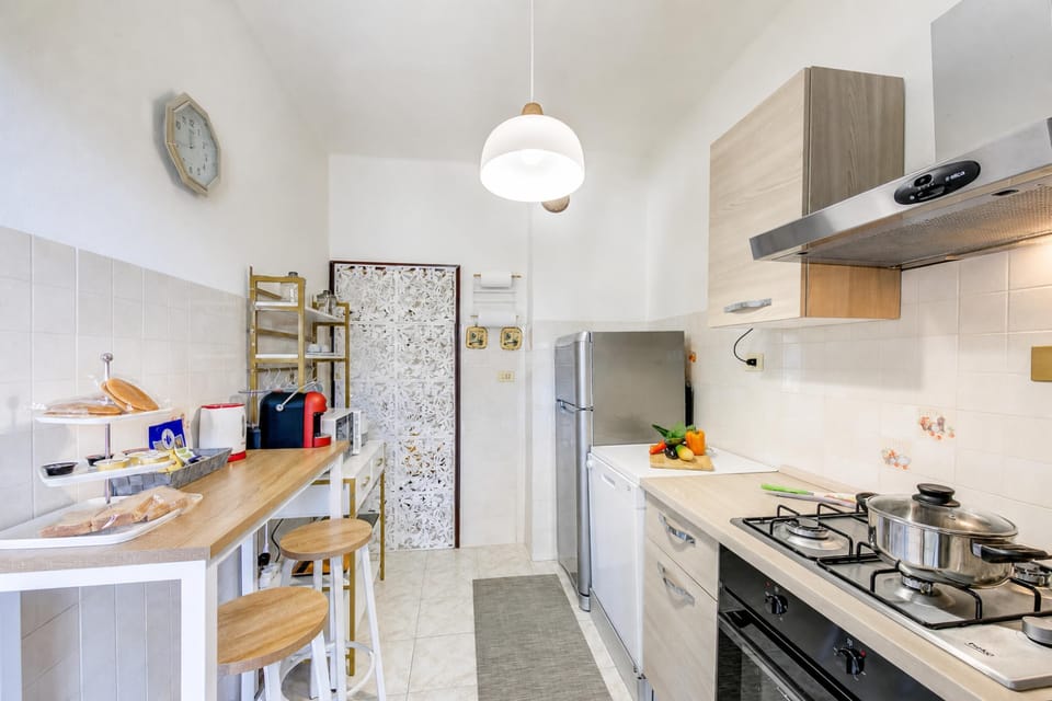Family Apartment, 3 Bedrooms, Balcony, Mountainside (La Casa di Guido: Ski, Hike, Lake) | Private kitchen | Espresso maker