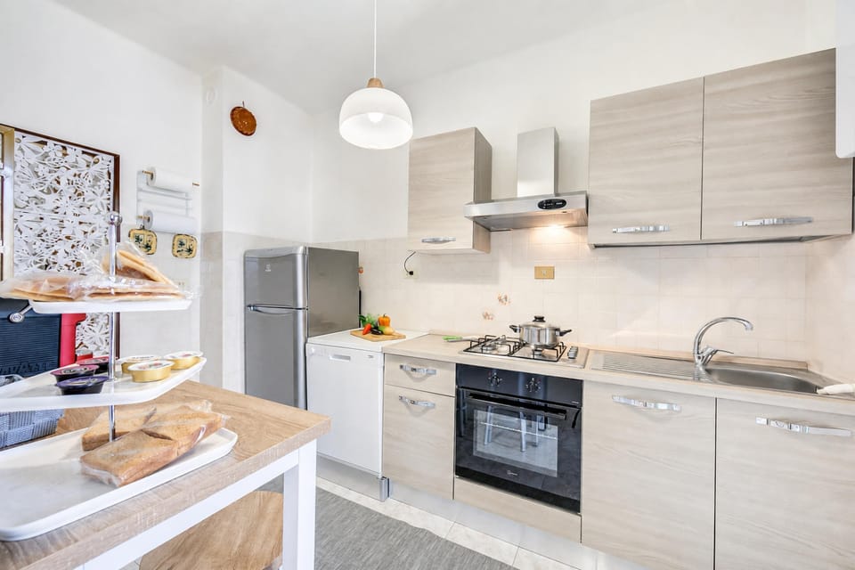 Family Apartment, 3 Bedrooms, Balcony, Mountainside (La Casa di Guido: Ski, Hike, Lake) | Private kitchen | Espresso maker