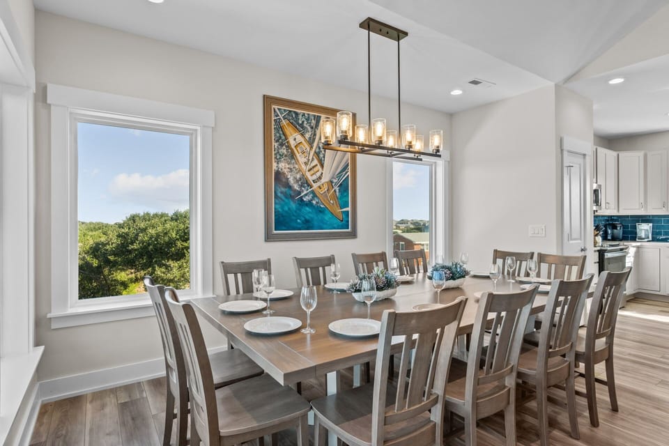 Surf or Sound Realty - 1161 - Blue Dolphin - Dining Area -2