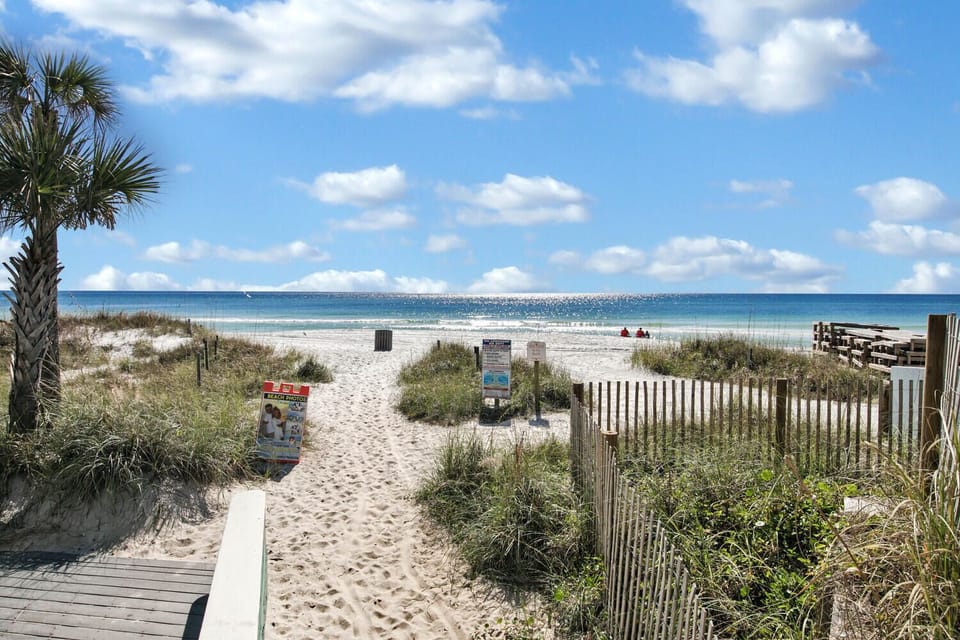 Head down to the beach