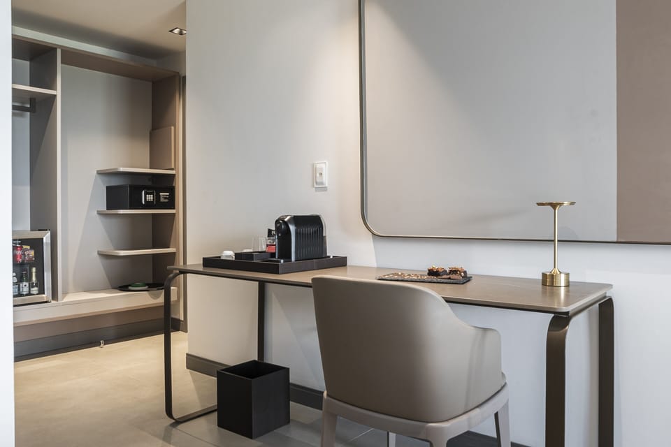 Superior Double Room, Sea View | Premium bedding, minibar, in-room safe, individually decorated
