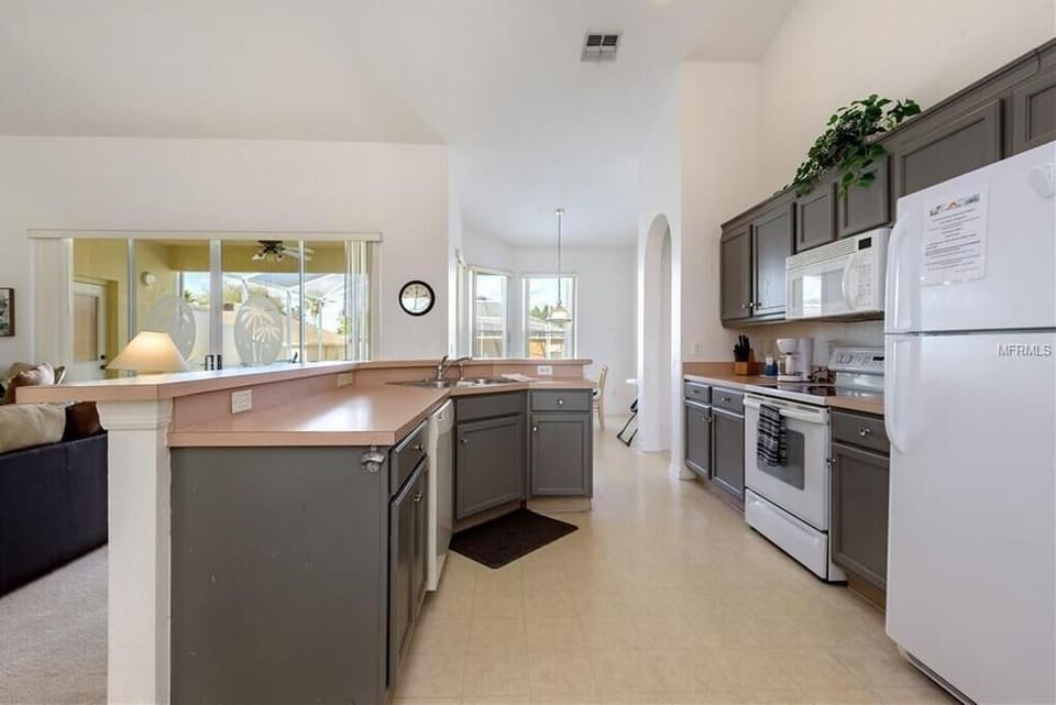 Functional kitchen with all the essentials for a convenient and enjoyable stay.