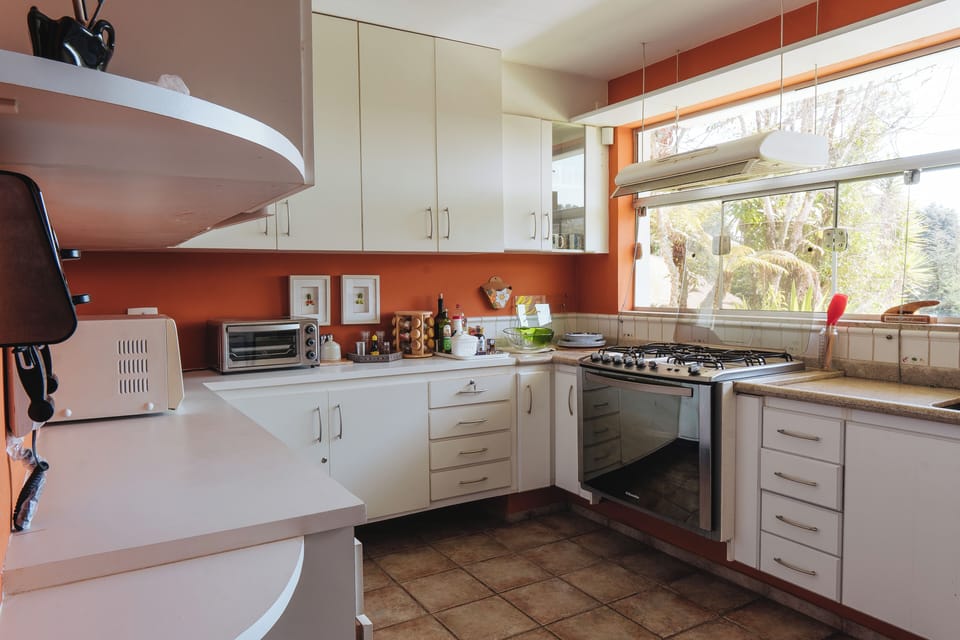 Villa | Private kitchen | Microwave, oven, toaster, blender