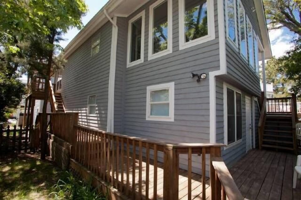 Exterior from back of unit