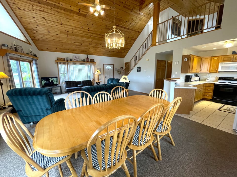 Dining Area with Table and Seating