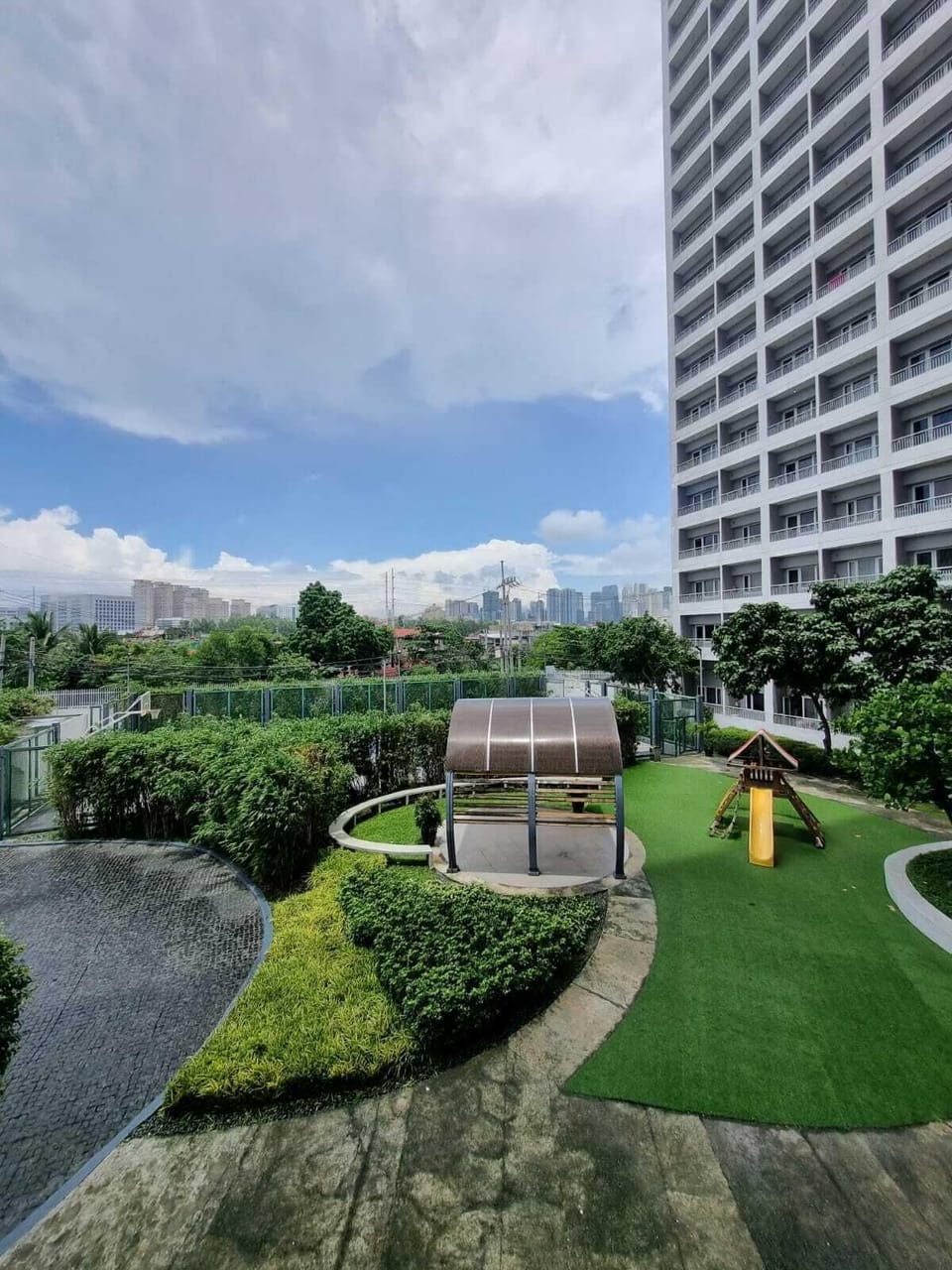 City view from property