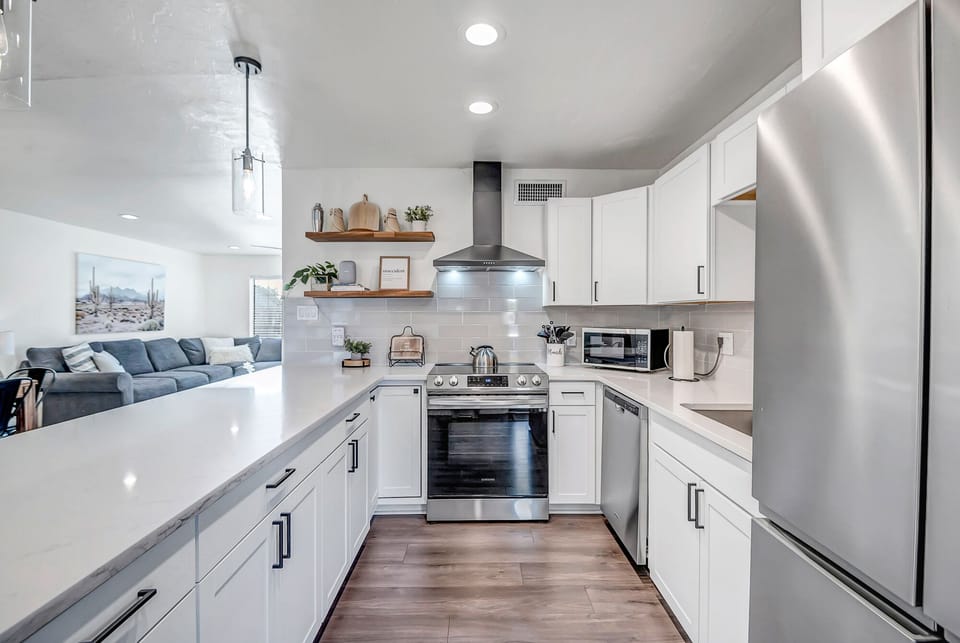 Plenty of Counter Space for Preparing Meals!