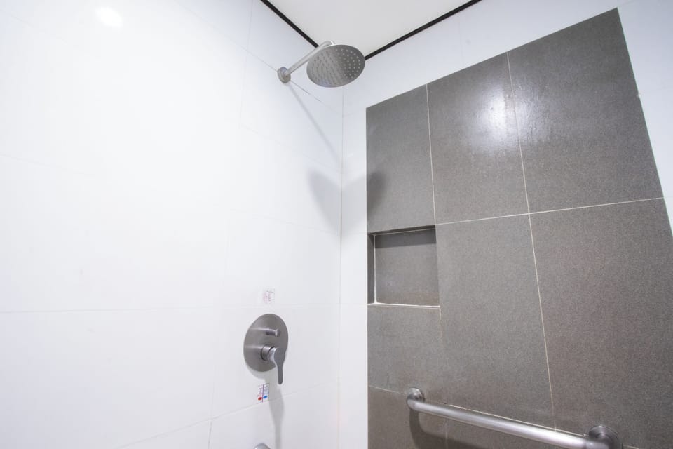 Deluxe Room, 1 Queen Bed | Bathroom | Shower, free toiletries, hair dryer, bidet