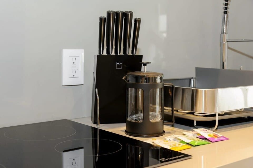 Kitchen with essentials