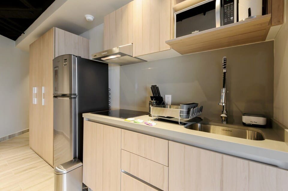 Fully equipped kitchen