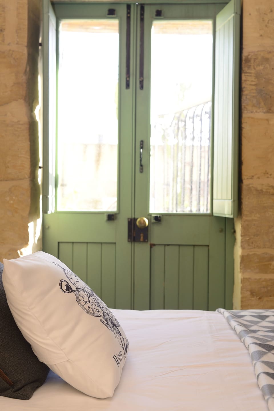 Double or Twin Room (En-suite bathroom & Patio) | In-room safe, desk, free WiFi, bed sheets