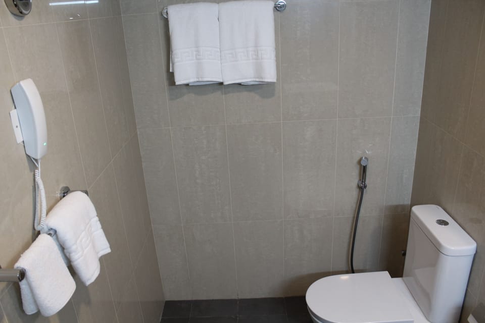 Standard Double Room | Bathroom | Shower, rainfall showerhead, free toiletries, bidet